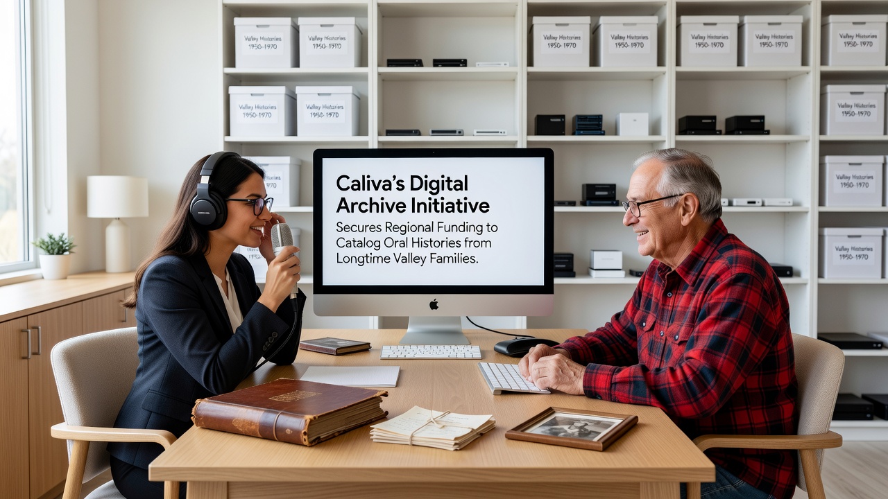 Caliva's Digital Archive Initiative Secures Regional Funding to Catalog Oral Histories from Longtime Valley Families